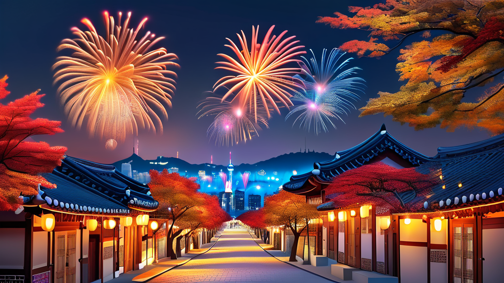 서울 및 경기도 9월 주요 문화 행사: 놓치지 말아야 할 축제와 이벤트 (realistic 스타일)