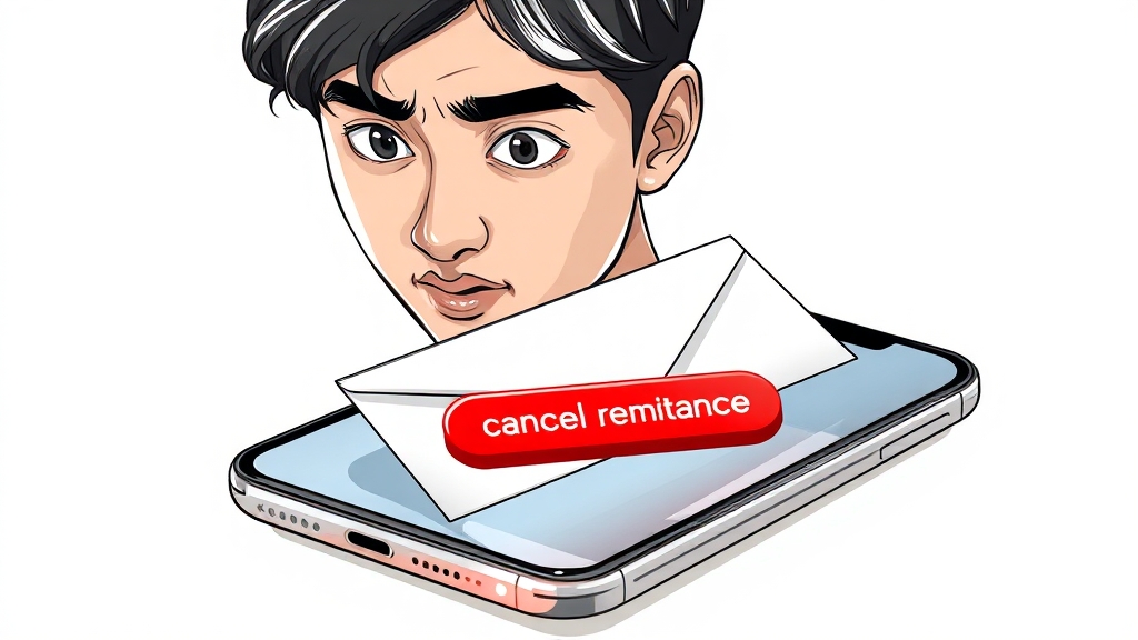 송금 오류, 이렇게 대처하세요 (illustration 스타일)