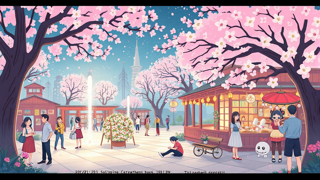 특별한 경험을 선사할 이색 축제 및 공연 정보 (illustration 스타일)