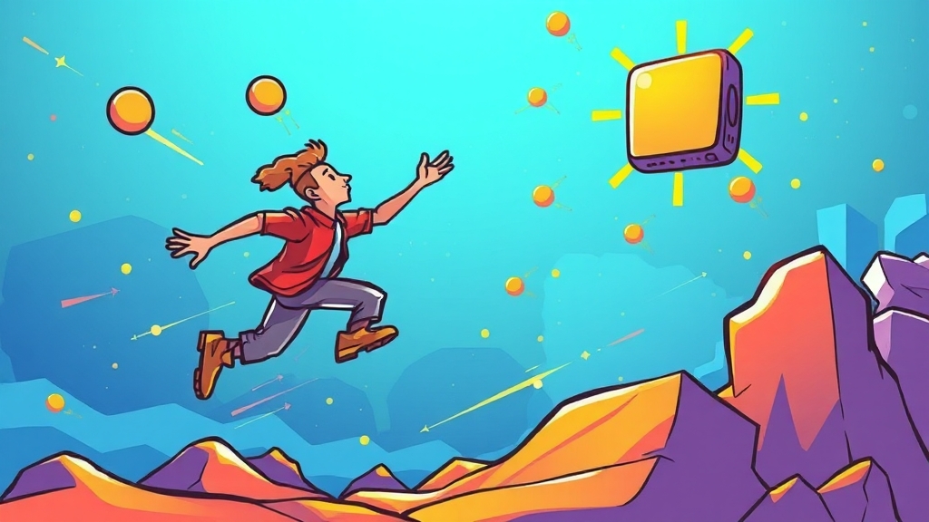 투자 지표 분석 (cartoon 스타일)