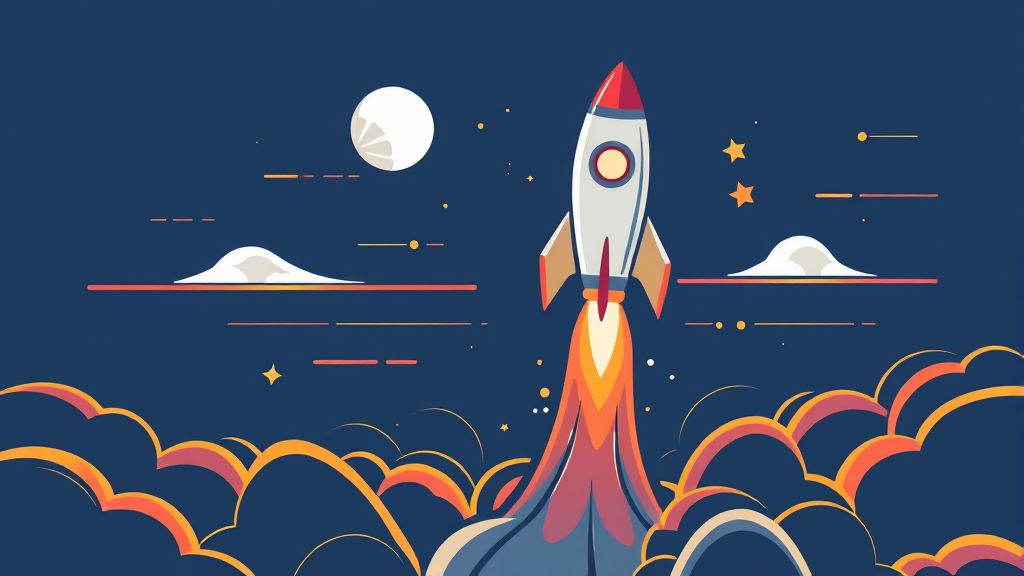 성공 사업 계획서, 핵심 전략은? (illustration 스타일)