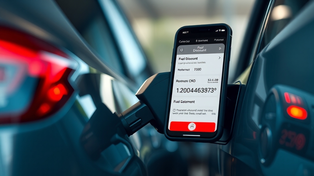 유류비 환급 적용 시기 및 확인법 (realistic 스타일)