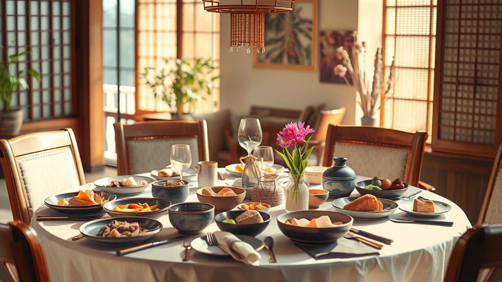 주변 맛집 및 여행 정보 (realistic 스타일)