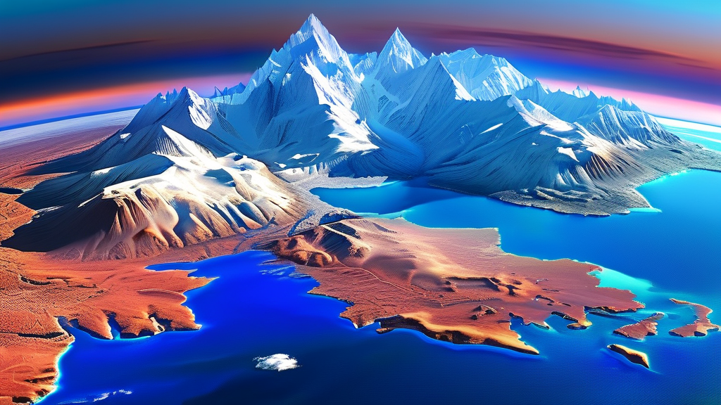 국토지리정보원: 다양한 지도 자료와 활용 팁 (realistic 스타일)