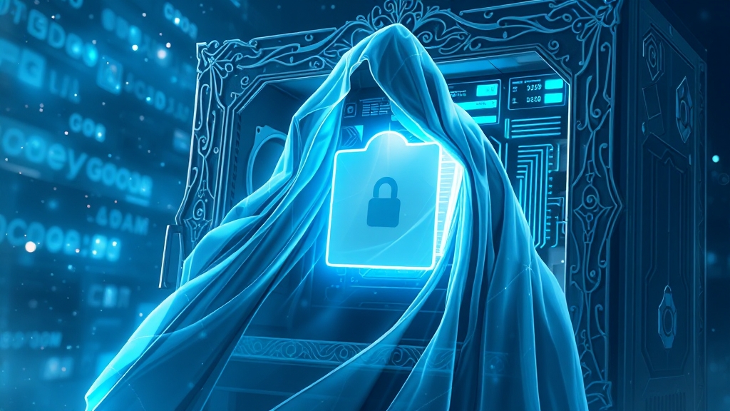 숨김 파일, 왜 숨겨져 있을까? (illustration 스타일)