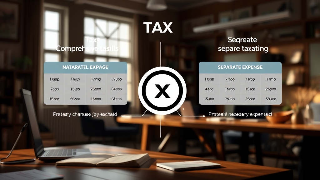 종합과세 vs. 분리과세: 나에게 유리한 선택은? (realistic 스타일)