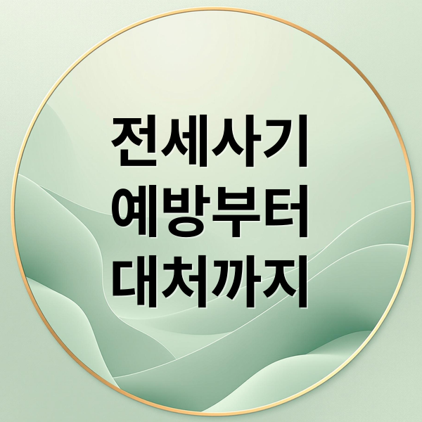 전세사기
예방부터
대처까지 (전세사기)