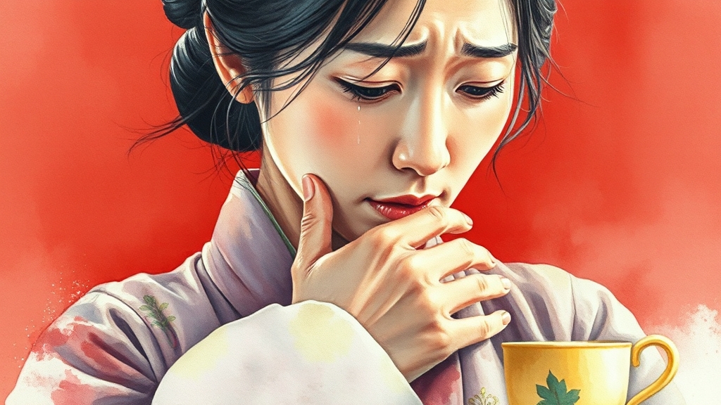 화병이란 무엇일까요? (watercolor 스타일)