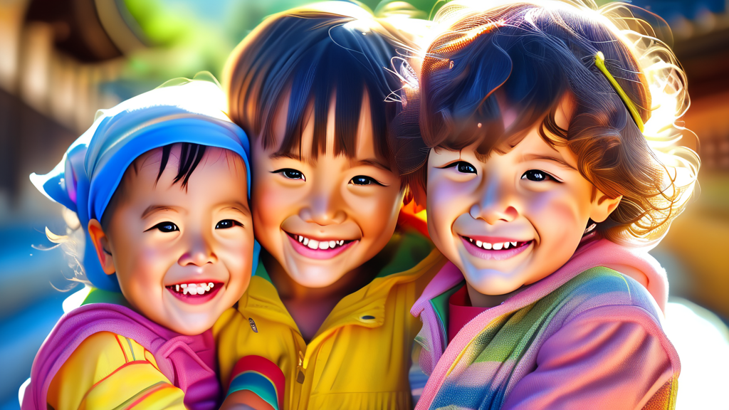 아이돌봄서비스 본인부담금 지원 사업 (realistic 스타일)