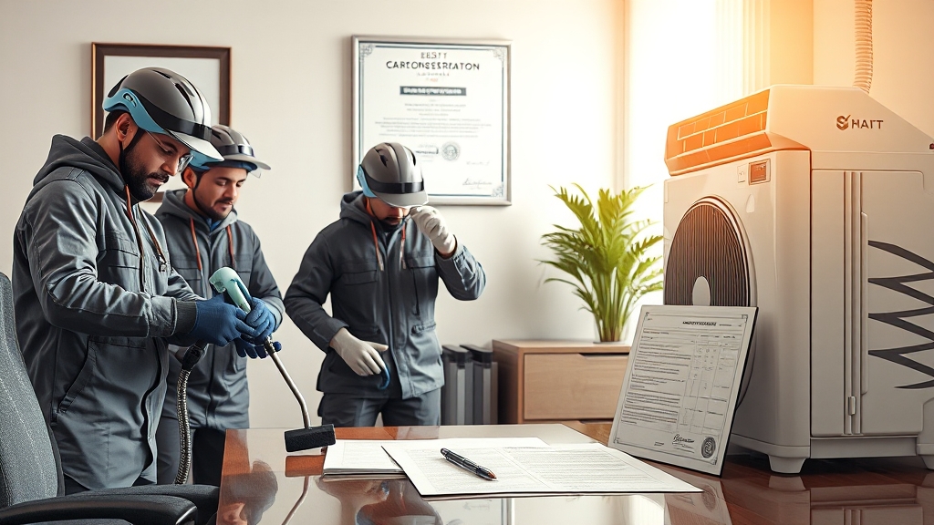 믿을 수 있는 에어컨 청소 업체 선택 가이드 (realistic 스타일)