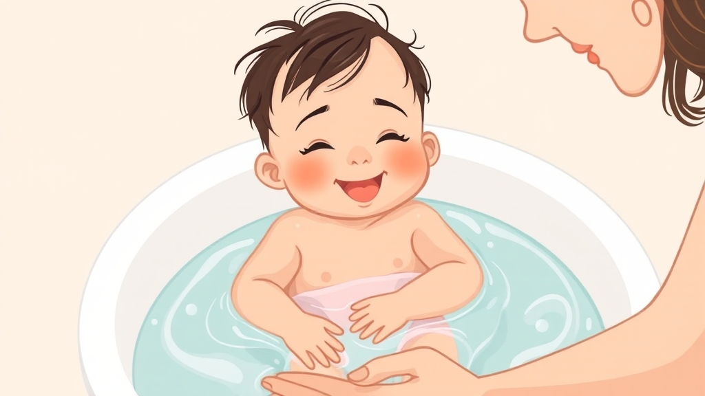 촉촉 피부를 위한 목욕법 (illustration 스타일)