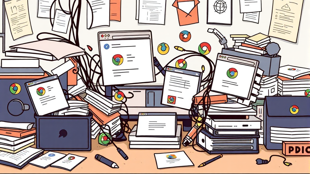 나만의 브라우저 바로가기 만들기: 편리한 계정 관리 (illustration 스타일)