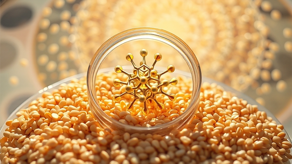 파로효소와 장 건강 (realistic 스타일)