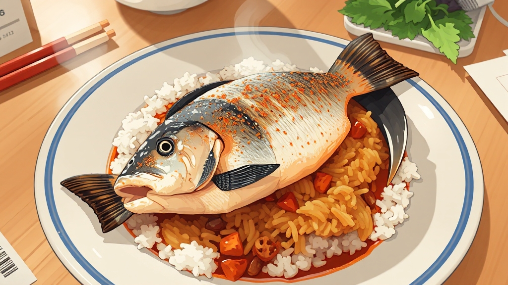 황금 양념장, 맛의 핵심! (illustration 스타일)