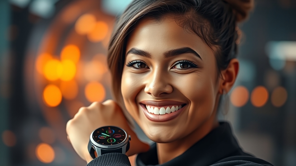 워치7 주요 특징 및 기능 (realistic 스타일)