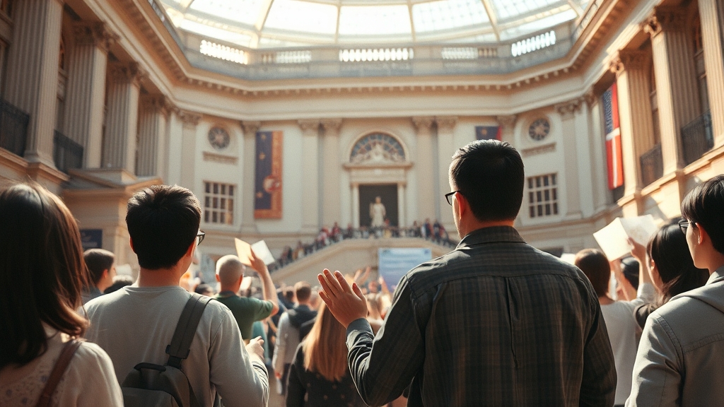 국민청원 폐지, 대안 플랫폼 (realistic 스타일)