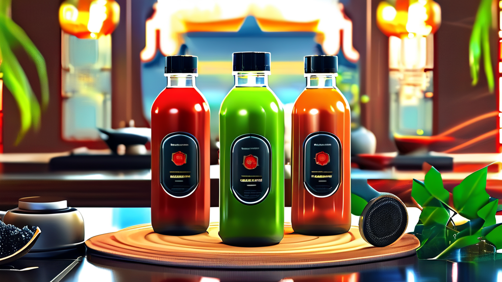 미래의 디지털 라벨과 산업 전망 (realistic 스타일)