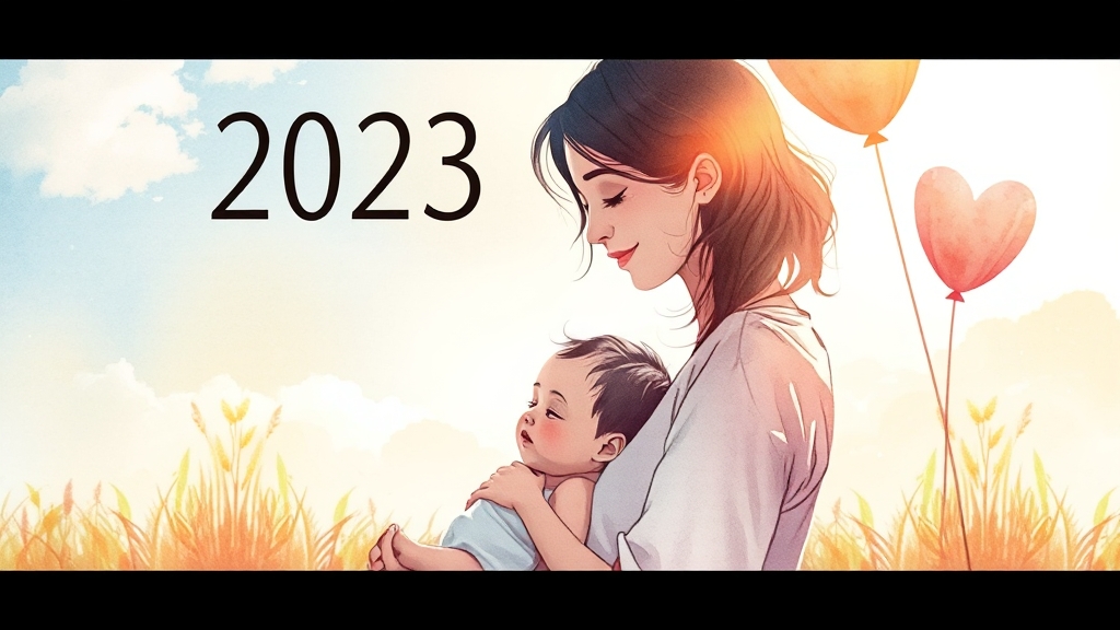 저출생 현황 및 향후 전망 (watercolor 스타일)