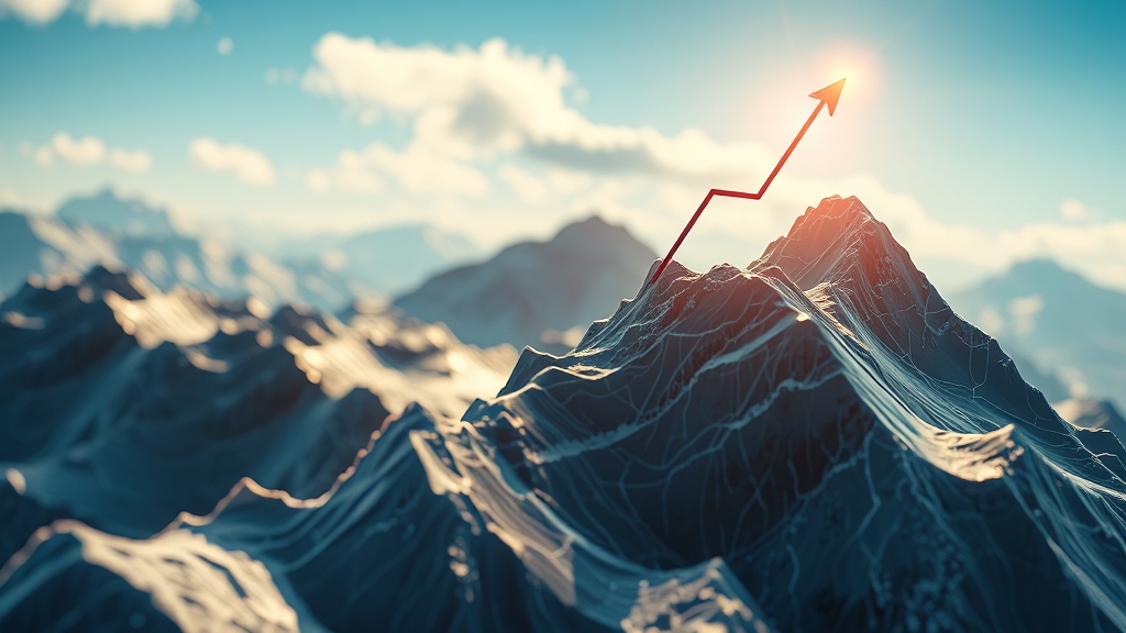 앞으로 주가 전망은? (realistic 스타일)