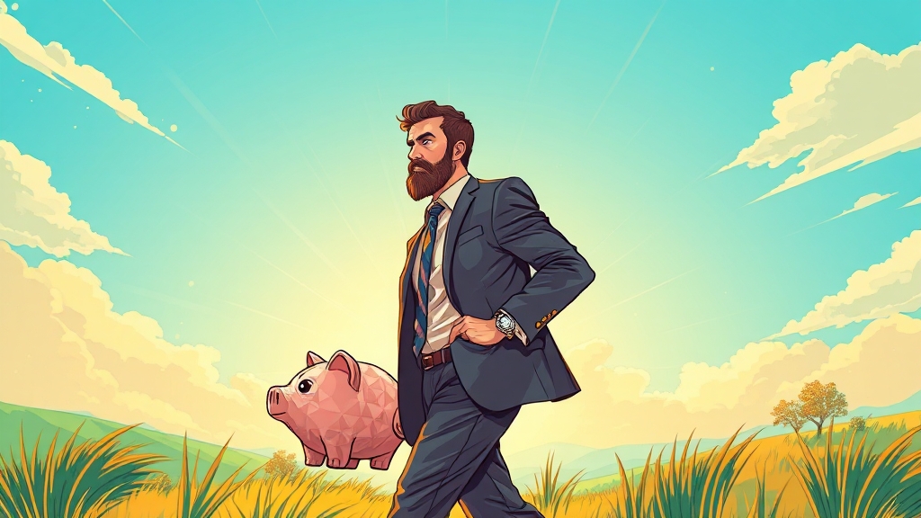 신용 점수 회복 및 관리 (illustration 스타일)