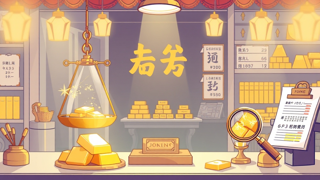 금 매입/판매 절차 가이드 (illustration 스타일)