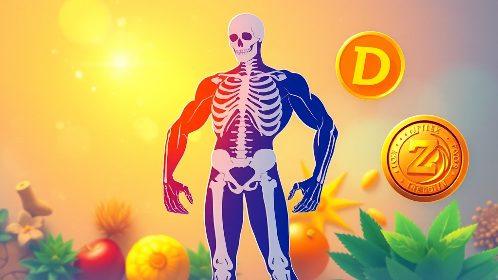 핵심 영양소, 뭐가 중요할까? (illustration 스타일)