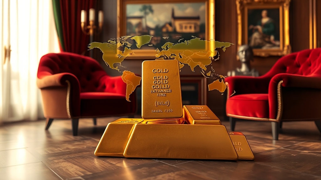 국내 vs 국제 금시세, 왜 다를까요? (realistic 스타일)