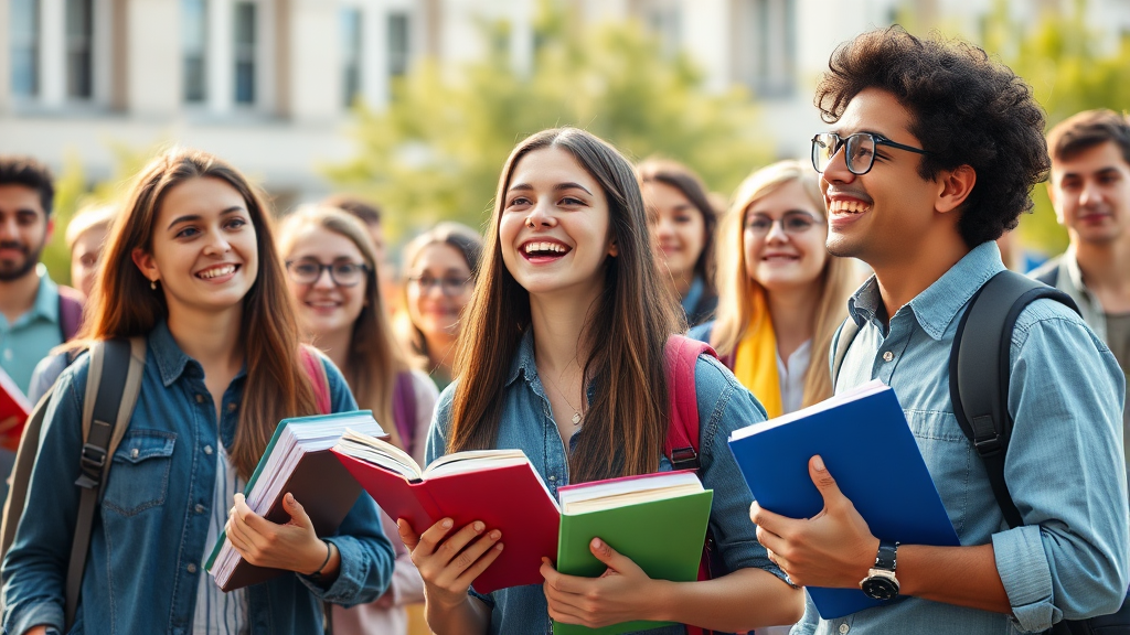 대학 생활, 미리 준비하세요! (realistic 스타일)