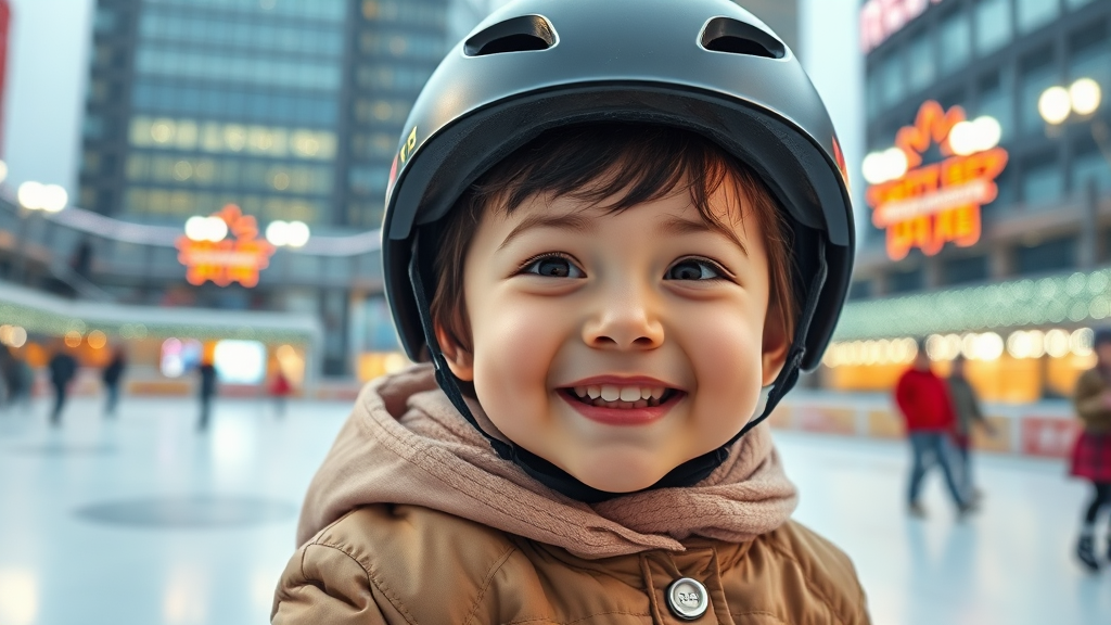 안전 수칙은 필수! (realistic 스타일)