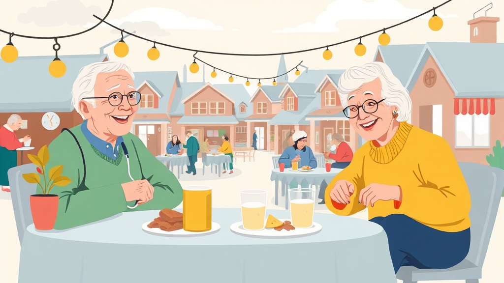 체험숙박 프로그램 및 서비스 (illustration 스타일)