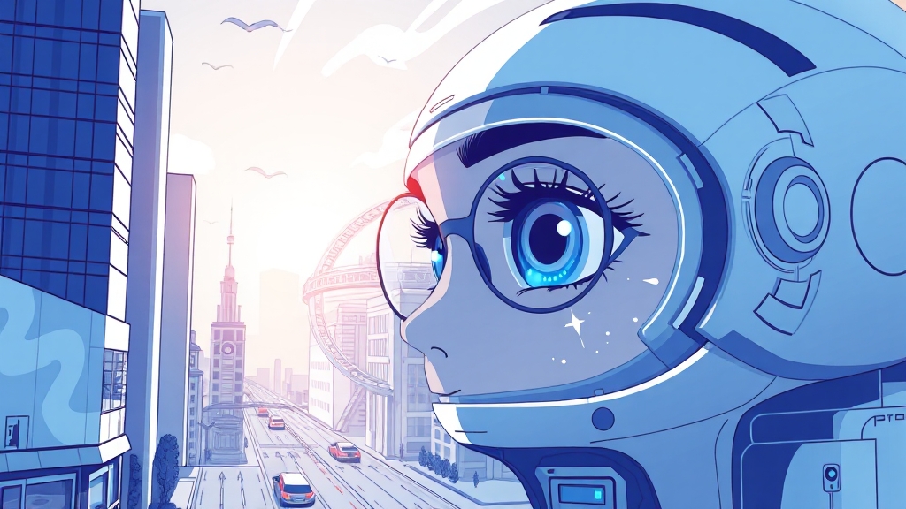 시력교정술의 미래 (illustration 스타일)