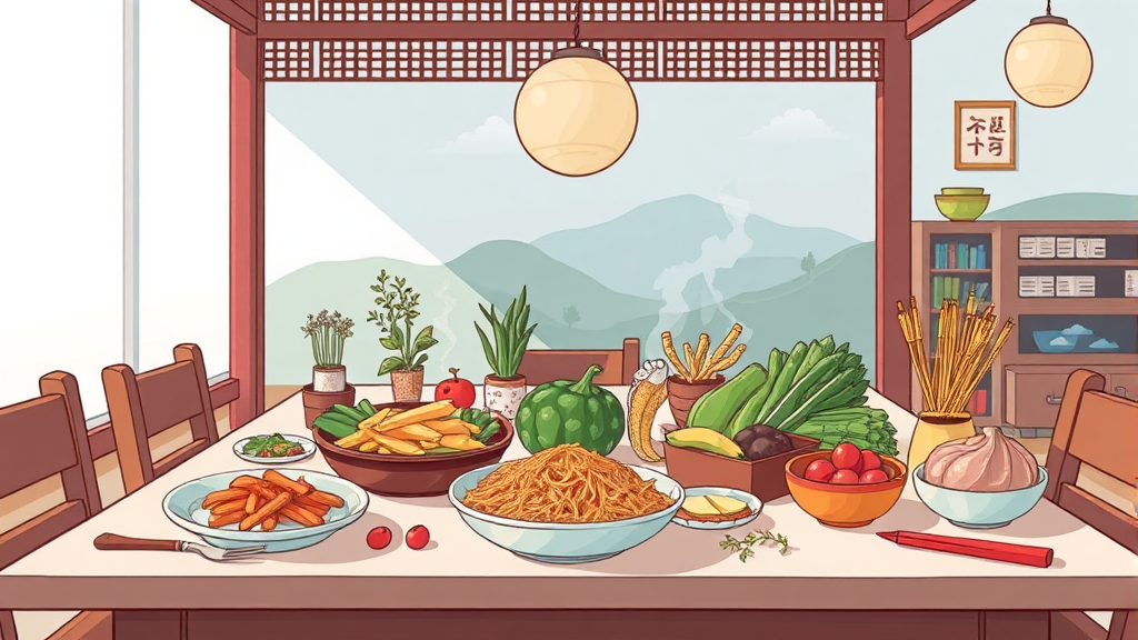 한국의 푸드마일리지 현황은? (illustration 스타일)