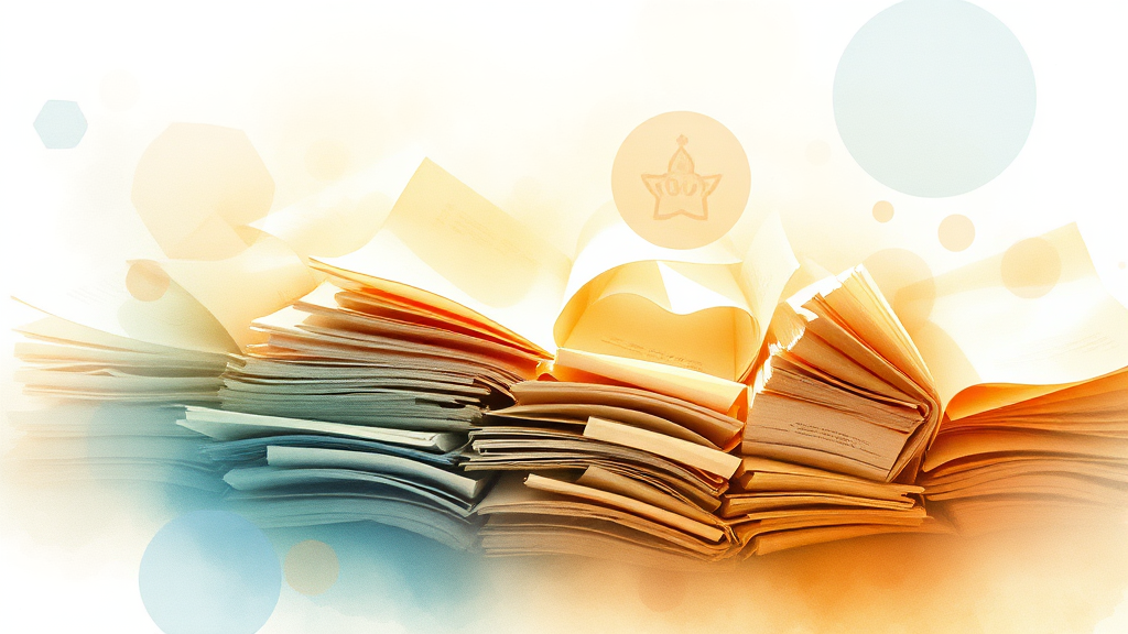 정부지원금 신청 시 유의사항 (watercolor 스타일)