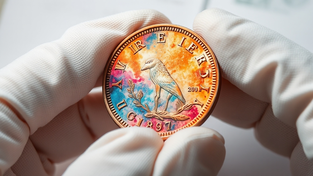 희귀 동전 보관 및 관리 팁 (watercolor 스타일)