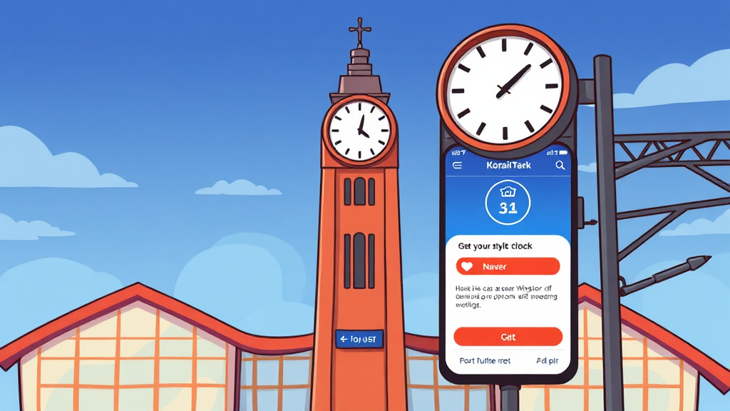 예매 성공 꿀팁 (cartoon 스타일)