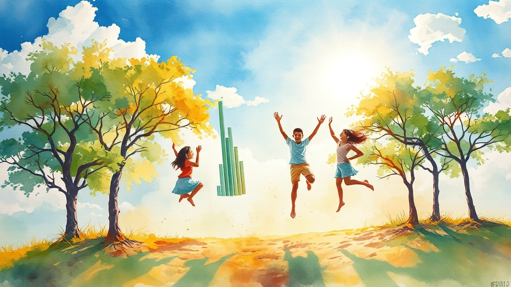 청년희망적금 연계, 만기 단축! (watercolor 스타일)