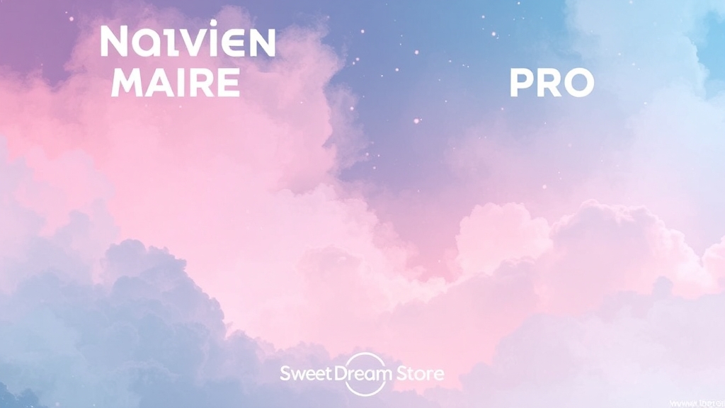 나에게 맞는 숙면매트 선택 (watercolor 스타일)