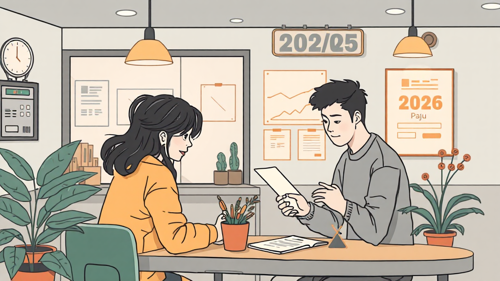 오프라인 신청 방법 (illustration 스타일)