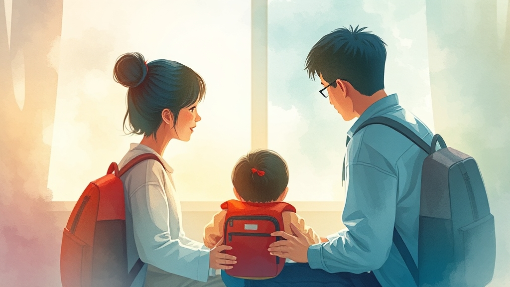 재난 대비 및 안전 수칙 (watercolor 스타일)