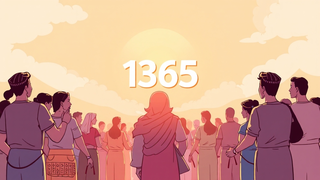 1365 포털, 왜 좋을까요? (illustration 스타일)