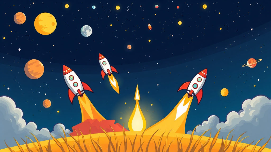 결론: 신중한 투자로 성공적인 결실을 (cartoon 스타일)