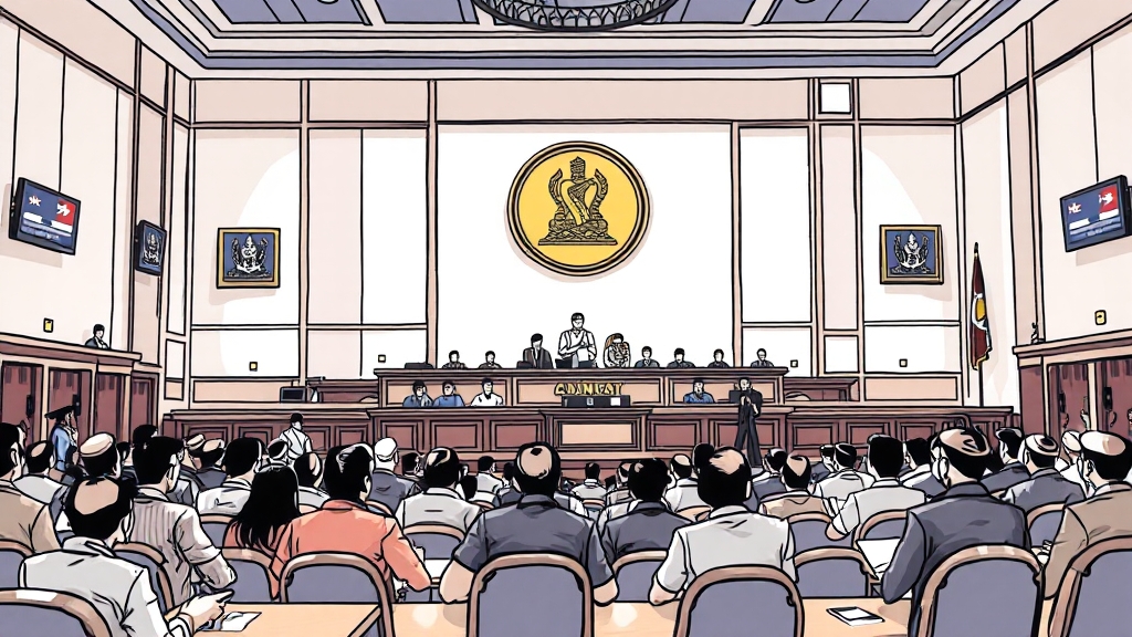 정치 소식 (illustration 스타일)