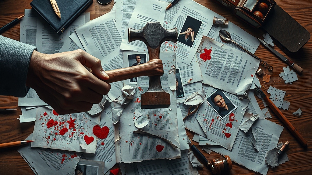 위자료 청구, 증거 확보가 중요! (realistic 스타일)