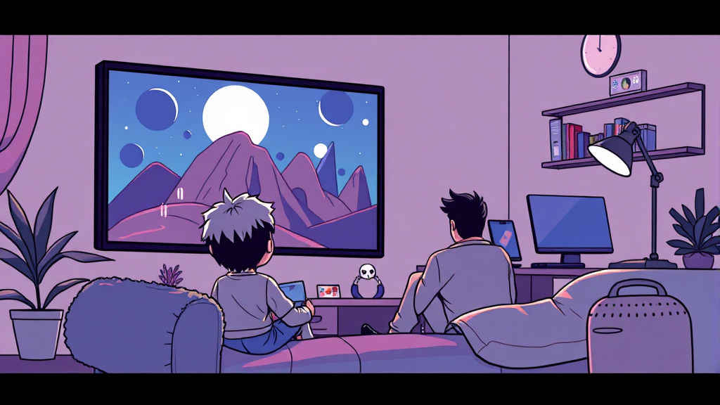 누구에게 추천할까요? (illustration 스타일)
