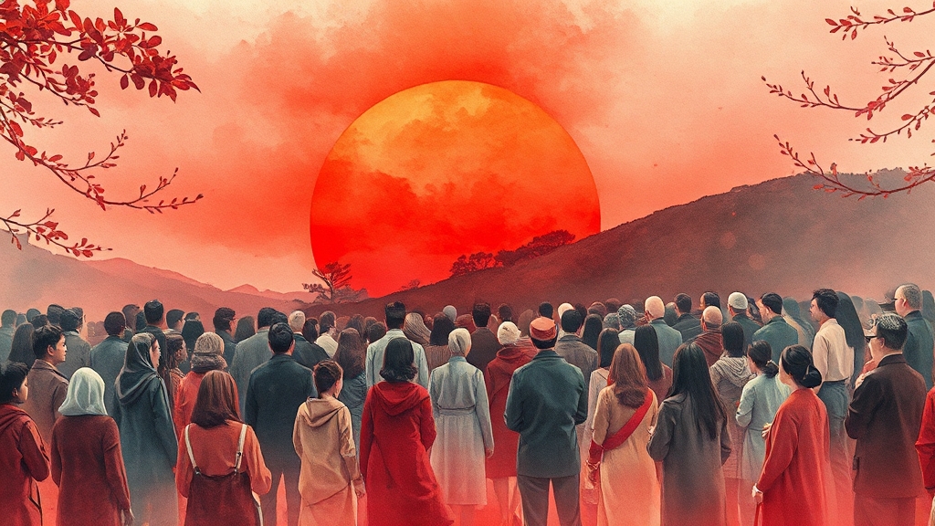 추도식 개요 및 일정 (watercolor 스타일)