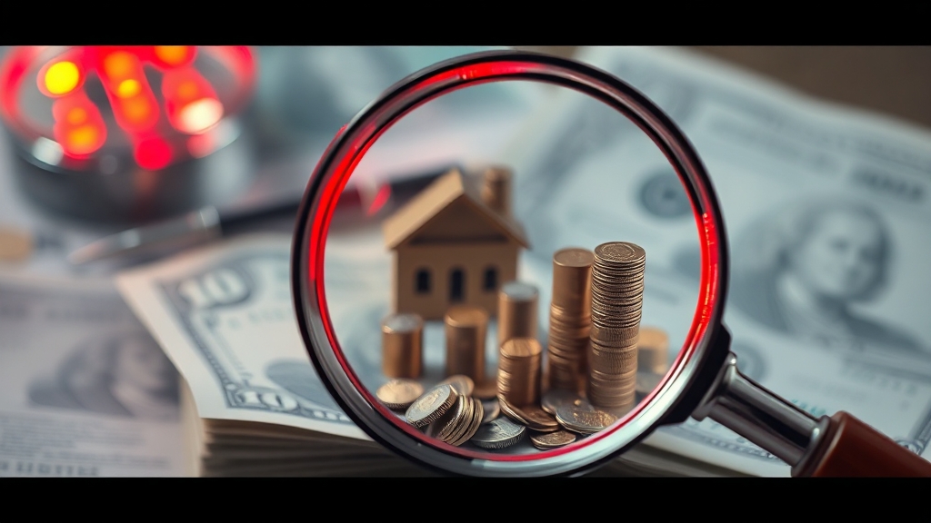 신용대출 증가 추세와 배경 (realistic 스타일)