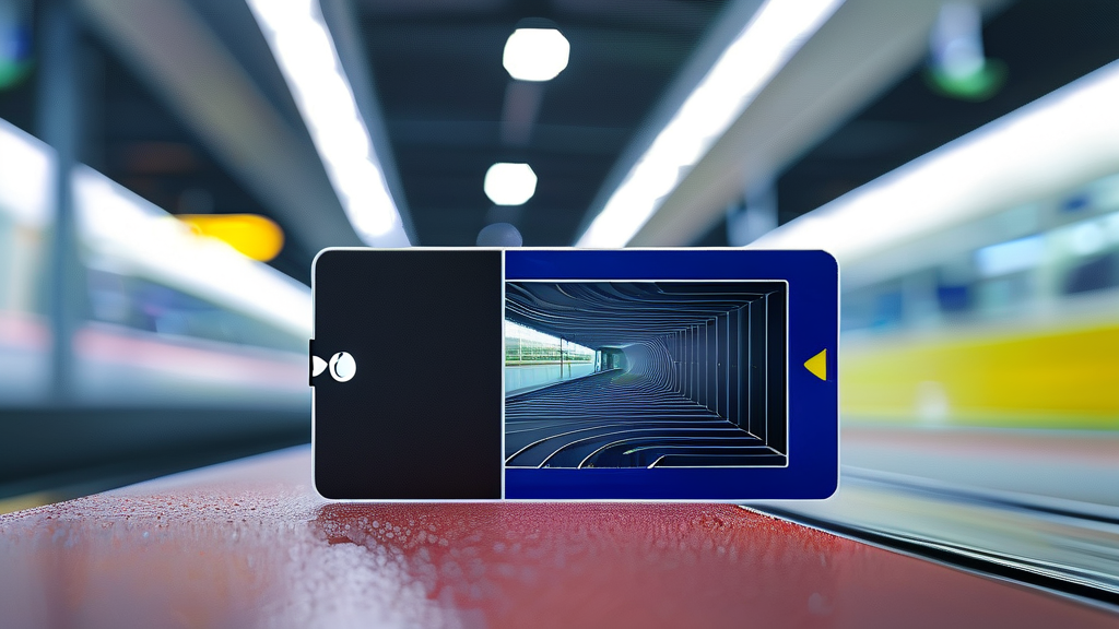 알뜰교통카드 이용 현황 및 K-패스로의 전환 (realistic 스타일)