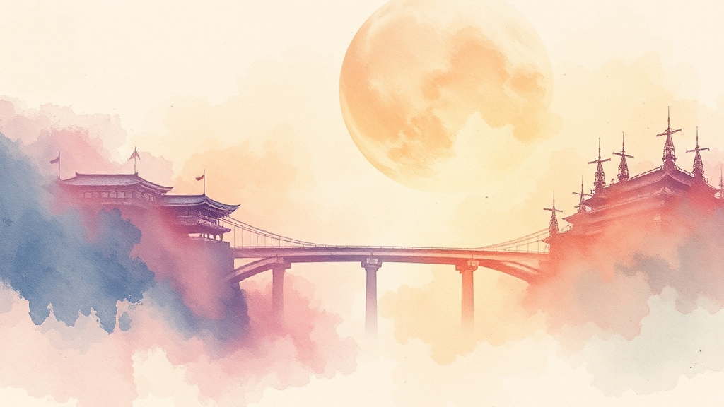 두나무 빅딜, 숨겨진 연결고리 (watercolor 스타일)