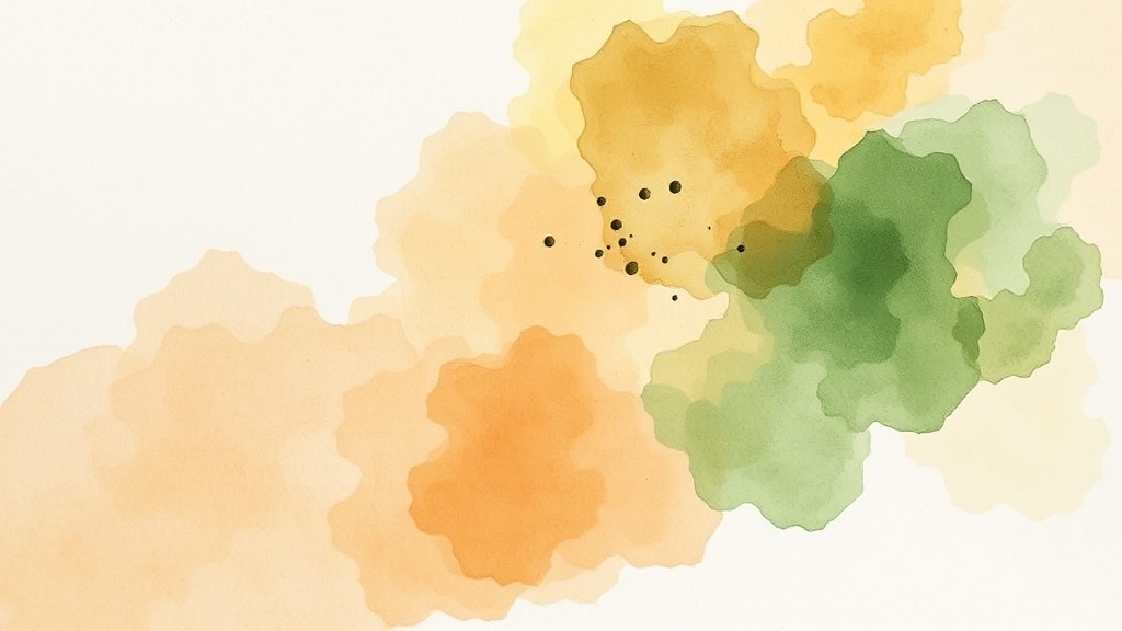 요리 철학: ‘Evolve’ (watercolor 스타일)