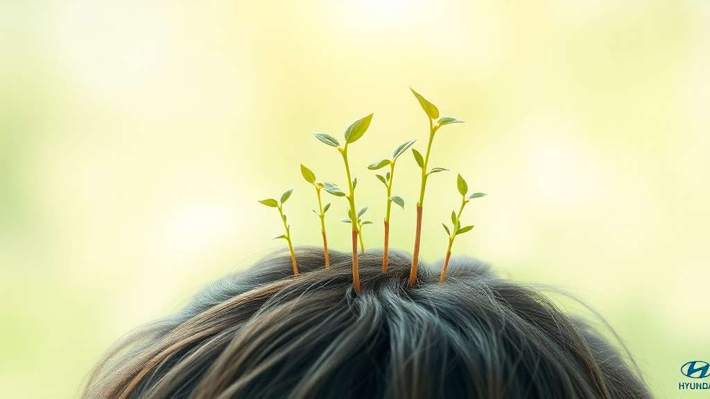 탈모 치료제, 얼마나 가능성 있을까요? (watercolor 스타일)